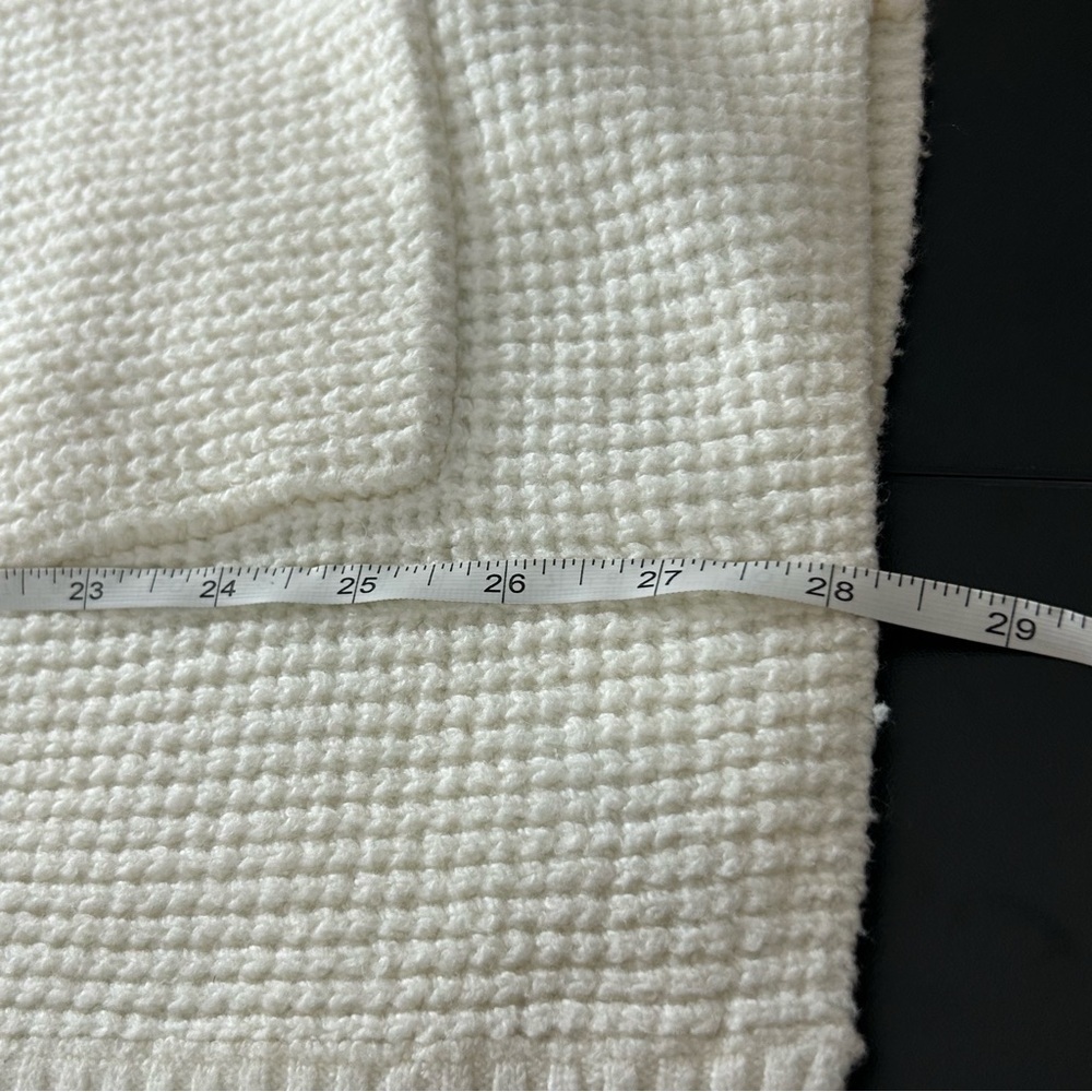 Old Navy Women's Cardigan Cream Pockets Size Large - Picture 5 of 5